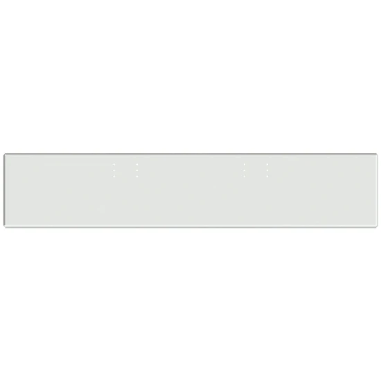 22 Inch Chrome Texas Boxed End Bumper, 10 Gauge For Freightliner FLC120 SFA, Cabover - Cutout Options