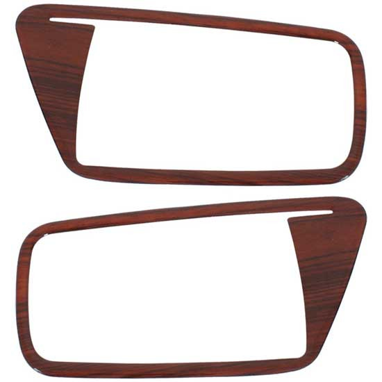 Interior Door Handle Wood Pattern Trim For Kenworth T660, T800