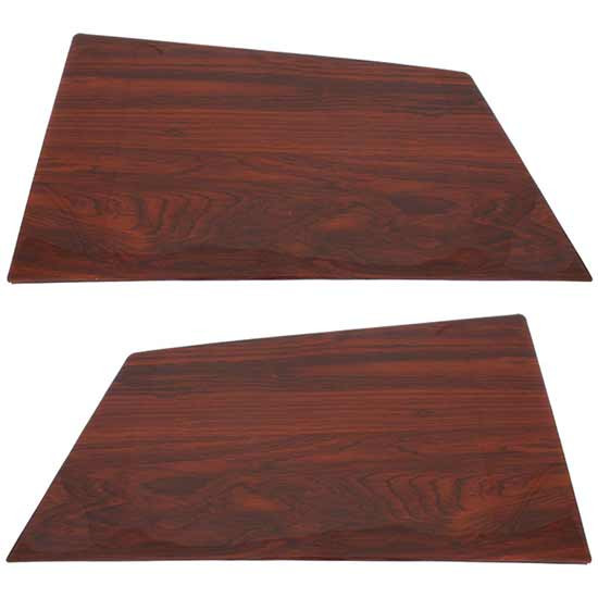 Interior Door Panel Wood Pattern Rear Trim For Kenworth T660, T800 & W900 2006-Newer