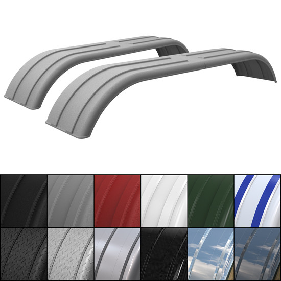 The Work Horse 98 Inch Tandem Axle Fenders - Pair