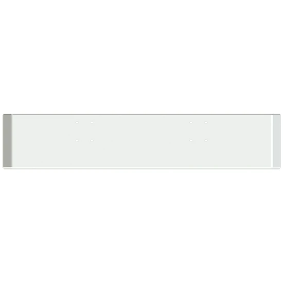 20 Inch Chrome 45 Degree Mitered End Roadrunner Bumper, 10 Gauge For International 9900I & 9900IX
