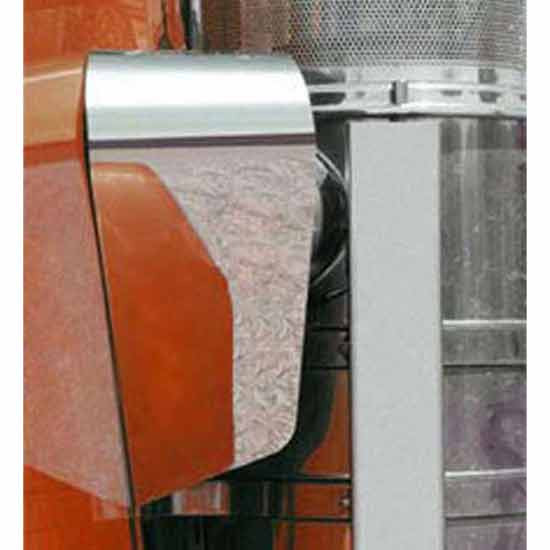 Stainless Steel Elephant Ear Air Cleaner Hose Guard