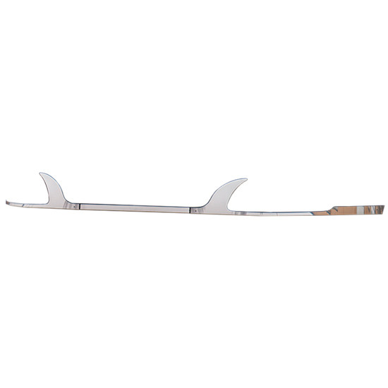 Stainless Steel 3Piece UnderHeadlight/Grille Trim For Kenworth T660 4 State Trucks