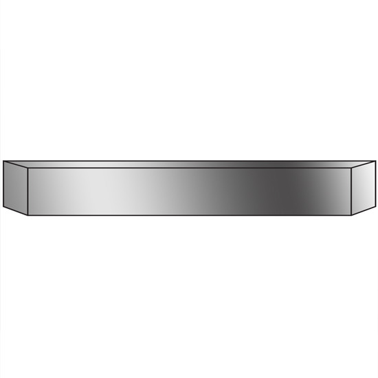 Stainless Steel Blank Sleeper Shock Cover For Peterbilt 579