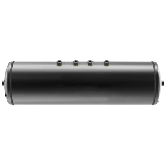 BESTfit Black Steel Air Tank For Kenworth T600, T600B, T660, T800, W900B, W900L