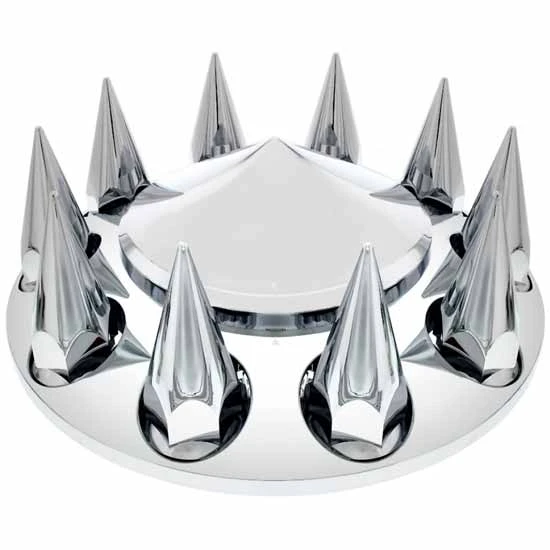 Pointed Front Axle Cover With 33MM Spike Thread-On Nut Covers