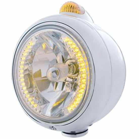 682-C Headlight W/ 34 LED Position Dual Function Light, Top Mount