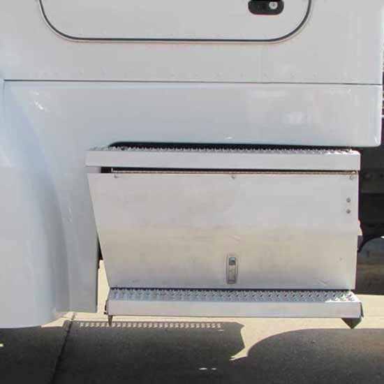 Peterbilt 386 8 Inch Wide Cab-Cowl Combo With Fender Extensions For Models W/O Tank Fairings - Pair