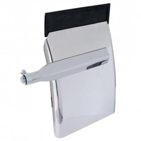 Deluxe Stainless Steel Quarter Fender W/ Triangle Bracket