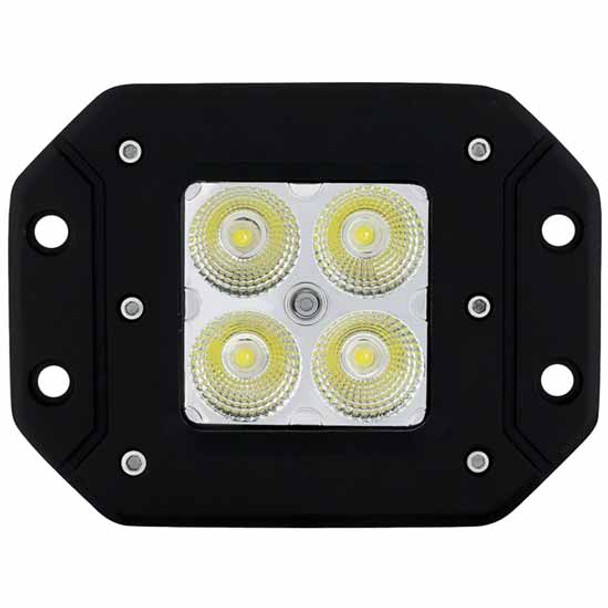 4 High Power LED Flange Mount Work Light 4 High Power LED Flange Mount Work Light