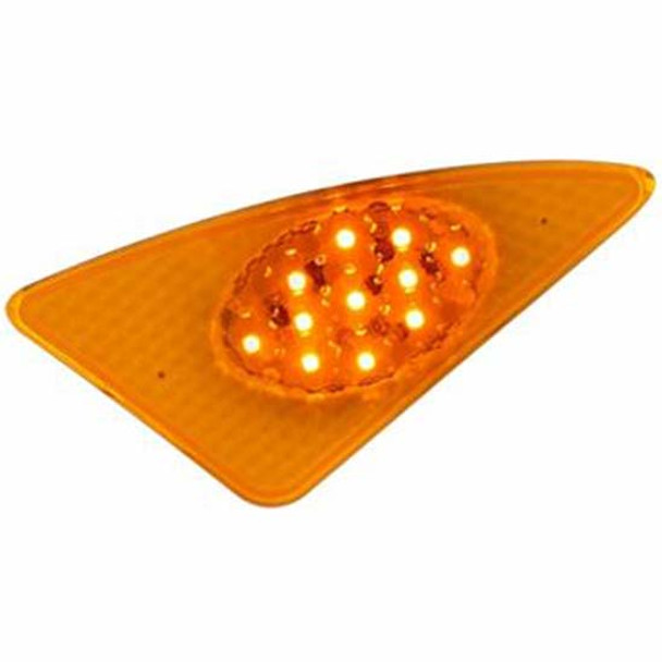 Amber LED Fender Signal Light For Kenworth T170, T270, T370, T660