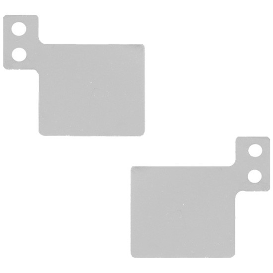 SS Exhaust Permit Panel Mounts To Pete Exhaust Clamp For Peterbilt 378, 379, 388, 389