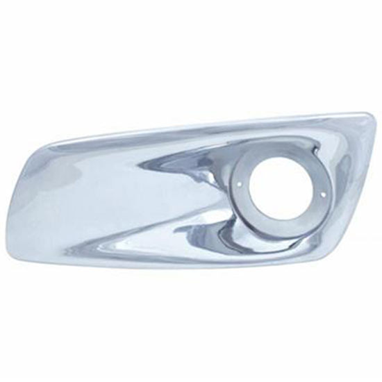 Chrome Front Bumper Led Light Bezel For Kenworth T660 2008 - 2017
