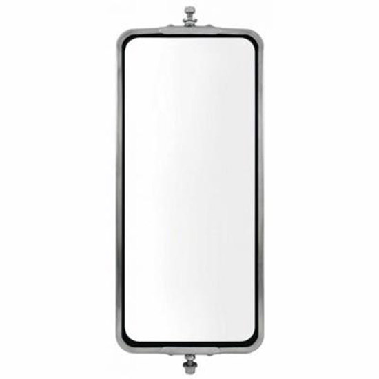 7 X 16 Inch Stainless Steel 400 Series West Coast Side View Mirror