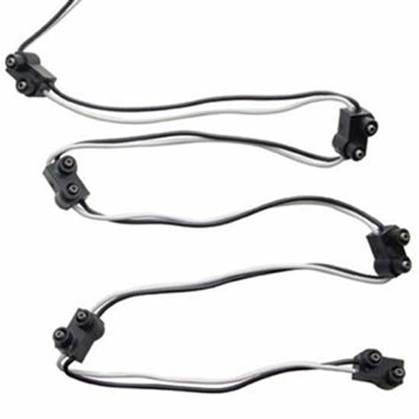 Molded 2 Wire Plug Wiring Harness W/ 7 Inch Lead