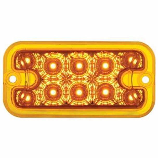 10 LED Dual Function Reflector Rectangular Light 10 LED Dual Function Reflector Rectangular Light