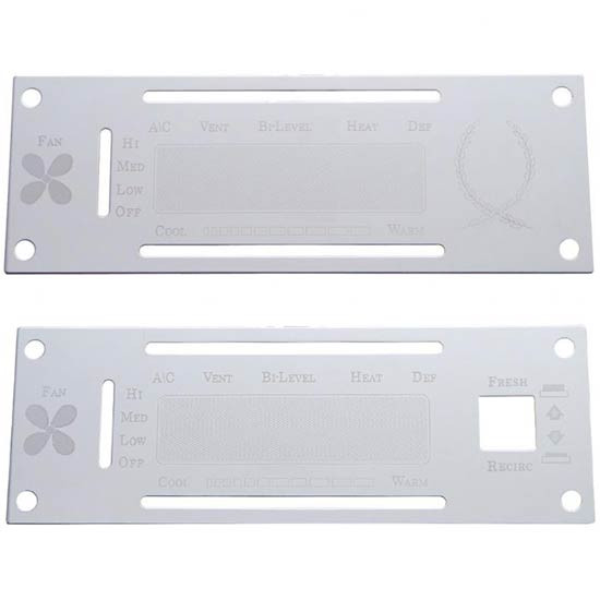 Stainless Steel Control Plate For Kenworth K100C, K100E, T600, T600B, T800, W900B, W900L