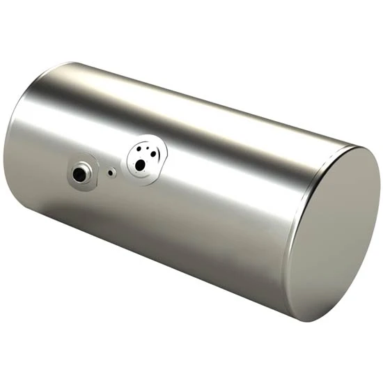 BESTfit Aluminum Fuel Tank 120 Gallon- 24.5 X 60 Inch- Front Fill W/ Center Manifold For Kenworth T660 2008 - 2017