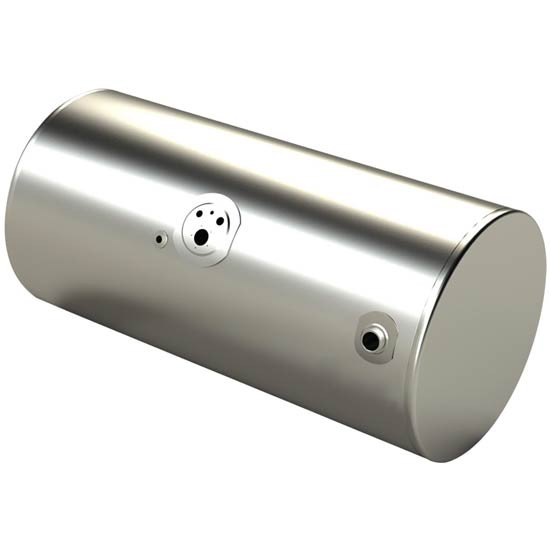 BESTfit Aluminum Fuel Tank 135 Gallon- 24.5 X 67 Inch- Rear Fill W/ Rear Manifold For Kenworth