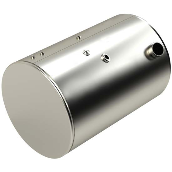 BESTfit Aluminum Fuel Tank 80 Gallon- 26 X 38 Inch- Rear Fill  For International ProStar & TranStar 8600