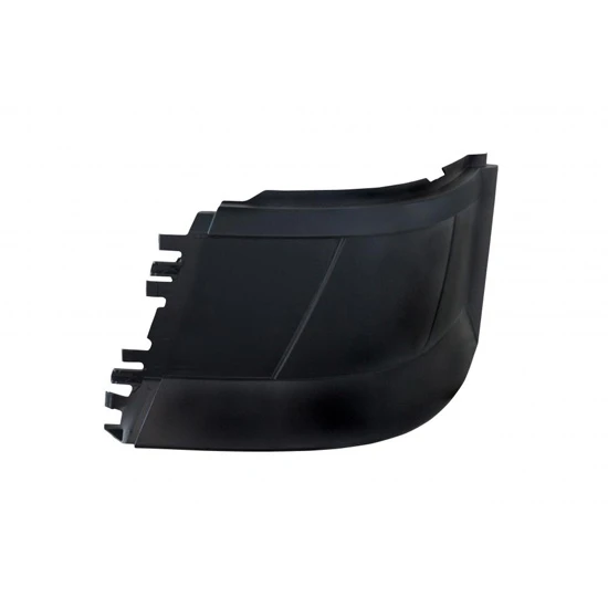 Classic Style Black Plastic Bumper Ends For Volvo VNL Gen II 2004-2015