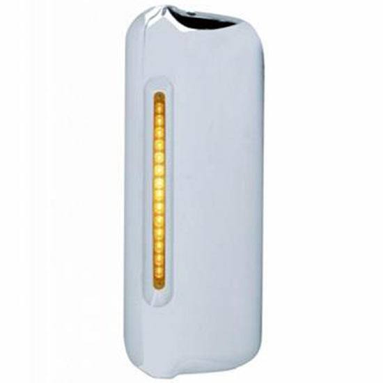 Chrome Plastic Mirror Cover For Freightliner Columbia & Century