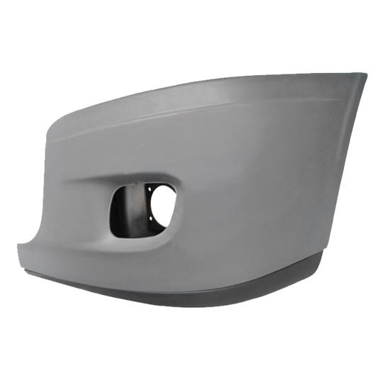 BESTfit Plastic Bumper End With Fog Light Cutouts For Freightliner Cascadia 113, 125