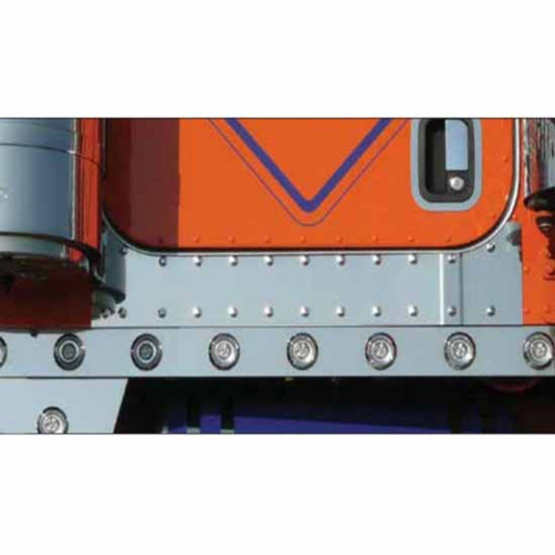 Turnpike Truck Trim SS Under Door Scuff Panel For Peterbilt