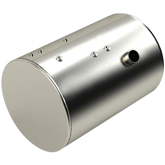 BESTfit Aluminum Fuel Tank 150 Gallon- 26 X 70.2 Inch- Rear Fill  For International ProStar