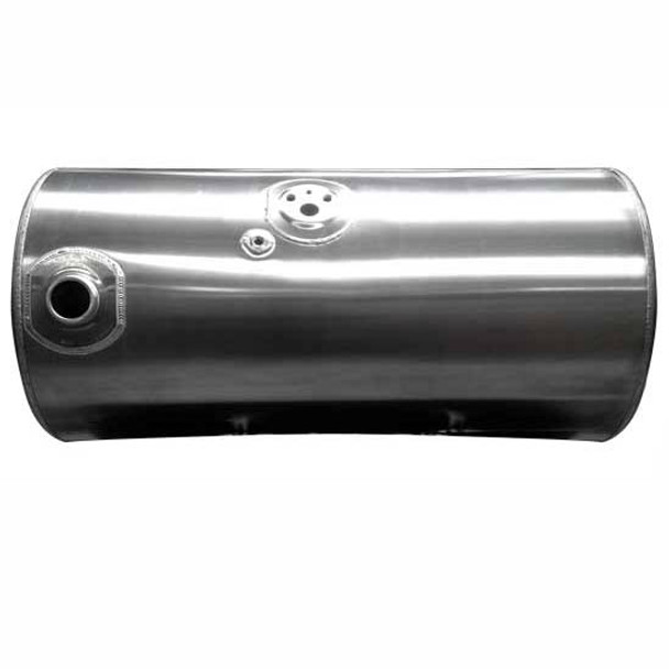 BESTfit Aluminum Fuel Tank 100 Gallon- 24.5 X 50 Inch- Front Fill W/ Center Manifold For Kenworth