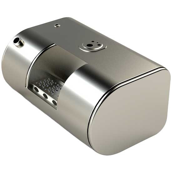 BESTfit Aluminum D Shape Fuel Tank 53 Gallon- 16 X 25 X 35 Inch- Front Fill W/ Step  For Ford, GMC, Chevrolet & International