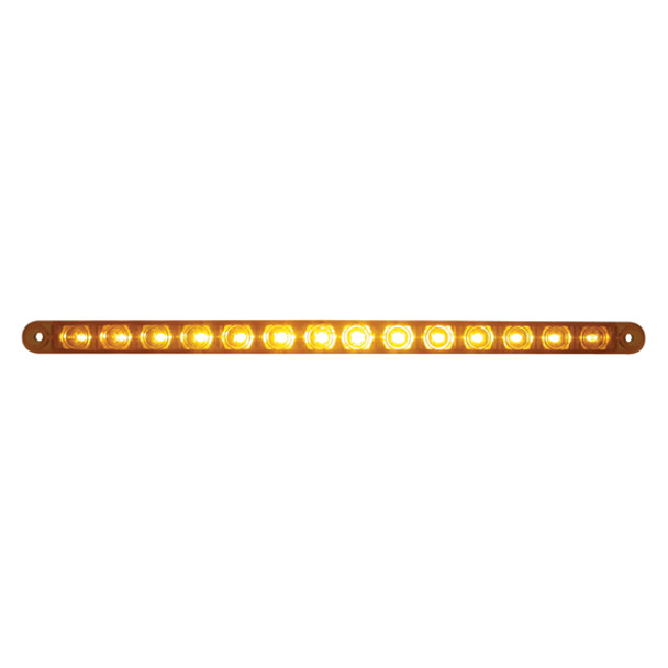 14 Inch Red Or Amber Strip Light Flush Mount 14 Inch Red Or Amber Strip Light Flush Mount