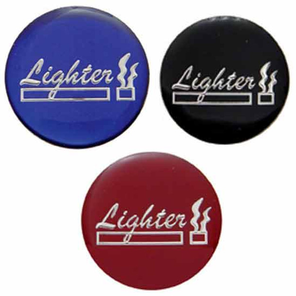 Glossy Sticker For Cigarette Lighter Knob 4 State Trucks