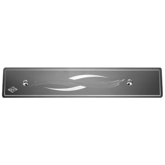 Stainless Steel Plate For Under Glove Box For 1988 - 1994 Peterbilt 375, 377, 378, 379