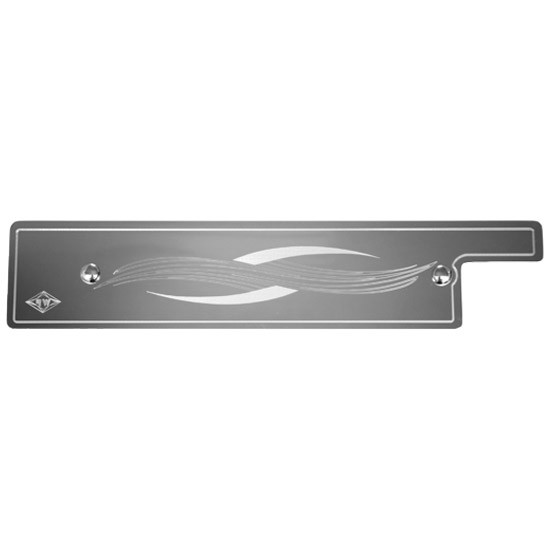 Stainless Steel Plate For Under Glove Box For Peterbilt 375, 377, 378, 379