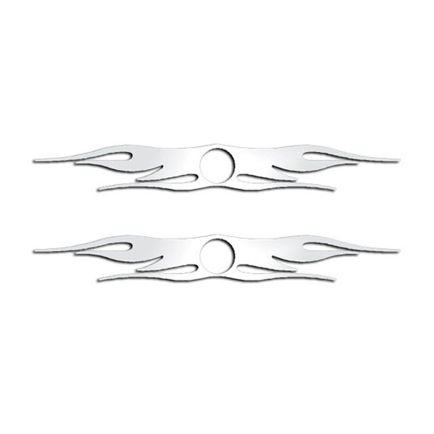 Stainless Steel Wildfire Key Hole Guard  For Peterbilt Stainless Steel Wildfire Key Hole Guard  For Peterbilt