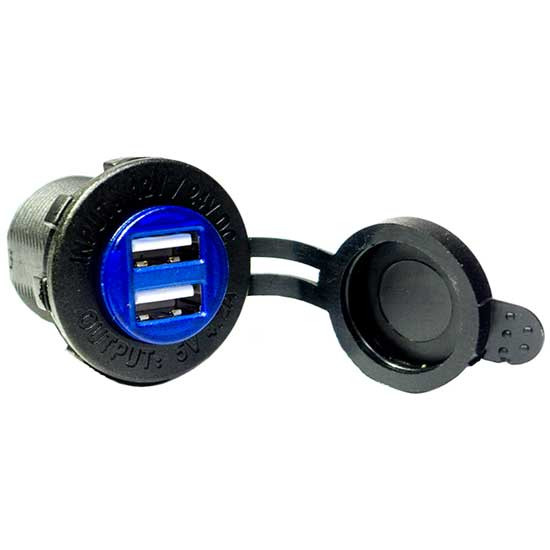 4.2 Amp Dual USB Port Power Outlet 12V/24V DC 5 Volt