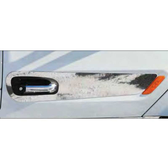 RoadWorks Stainless Steel Door & Handle Trim For Peterbilt 567 & 579