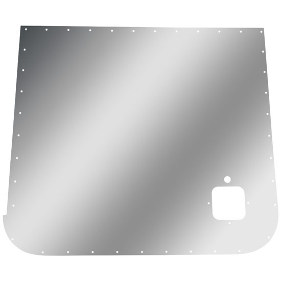 Peterbilt 359 Aluminum Door Outer Skin, Driver Side By BESTfit