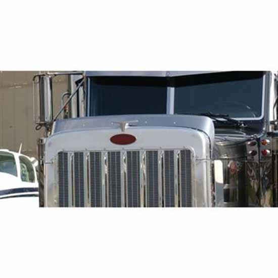 Stainless Steel Bug Deflector For Peterbilt 379