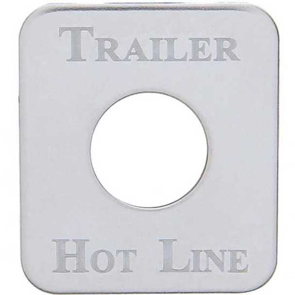 Stainless Steel Switch Plate Trailer Hot Line For Kenworth