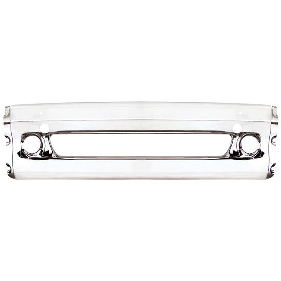 Chrome Plated Steel Center Bumper W/ Tow Hole For Freightliner Columbia 112, 120