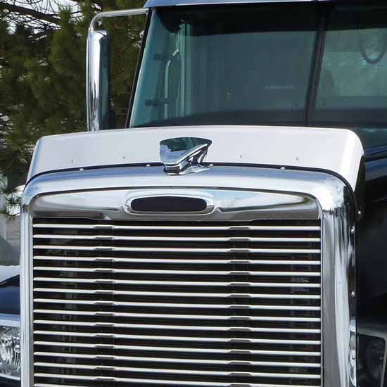 Stainless Steel Bug Deflector For Freightliner Coronado New Style