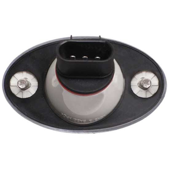 2 3/4 Inch Hood Lamp, Clear W/ Yellow Bulb