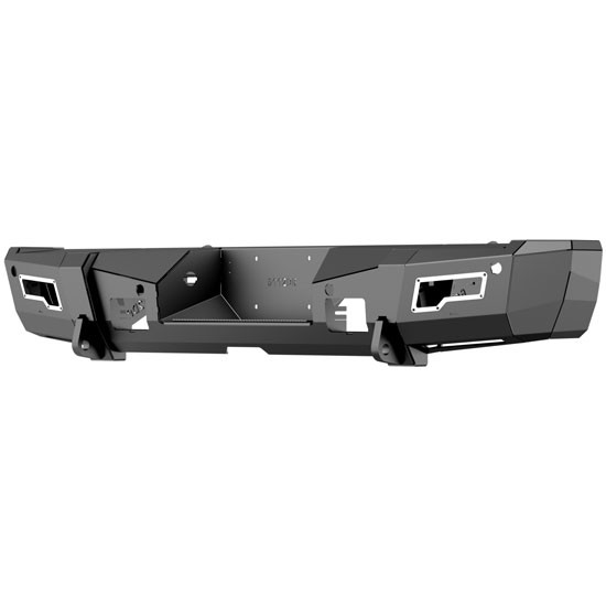 Road Armor Identity Rear Bumper Base Style W/ Sensor Cutouts For Ford F-250/F-350/F-450