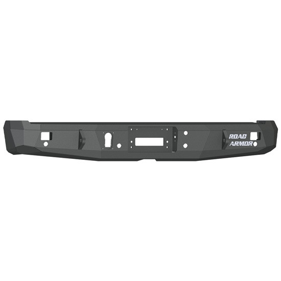Road Armor Stealth Rear Winch Bumper Base Style W/Out Sensor Cutouts For Ford F-150
