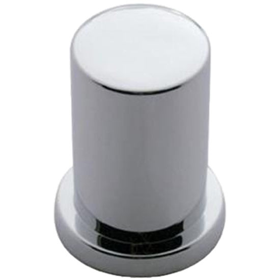 1 X 1 7/8 Inch Chrome Huck Bolt Cover W/ Flange For International 9200, 9400, 9900