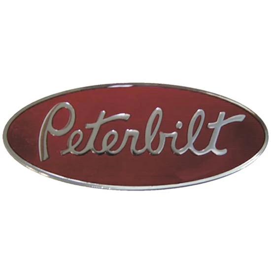 8 inch Hood Logo Name Plate Emblem 20-19280 20-16498 For Peterbilt 300 Series