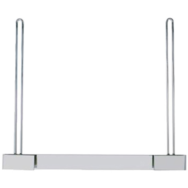 21 x 24 Inch Chrome Steel Anti-Sail Bracket W/ 2 Inch Bottom Plate For Mud Flaps 21 x 24 Inch Chrome Steel Anti-Sail Bracket W/ 2 Inch Bottom Plate For Mud Flaps