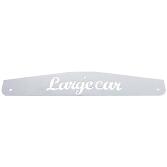 United Pacific 10434 4" X 24" PETERCAR Bottom Mud Flap Plate (Welded Stud